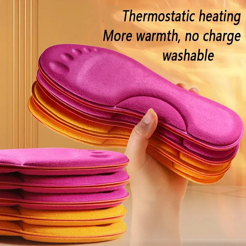 Men'S Shoes With Memory Foam - 2026 Zelfverwarmende inlegzolen Thermostatische thermische inlegzool