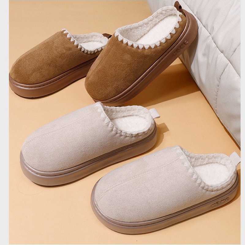 Men'S Shoes Grip - Huis Slipper Dames Winter Warm Fuzzy