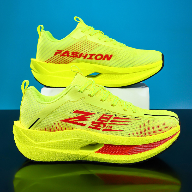 Men'S Shoes Professional - Hardloopschoenen Heren Carbon Board Marathon Sport
