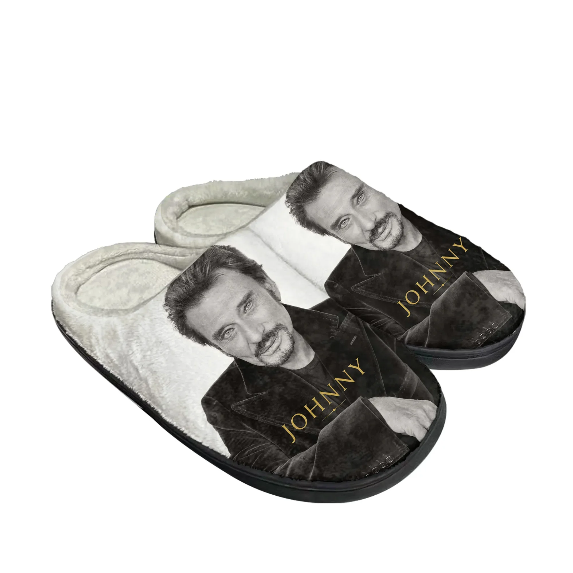 Men Shoes For Winter - Johnny Hallyday Rockzanger Thuis Katoenen Op
