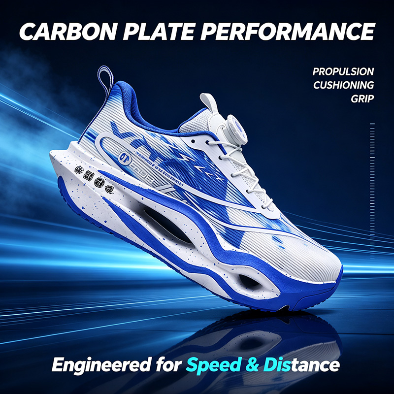 Men'S Shoes Professional - Heren hardloopschoenen met carbonplaat, professionele marathonschoenen,