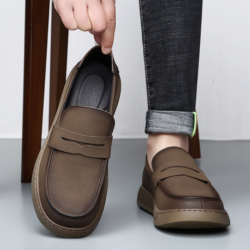 Men'S Shoes Hugo Boss - DIMANYU Heren Casual Echt Lederen Schoenen