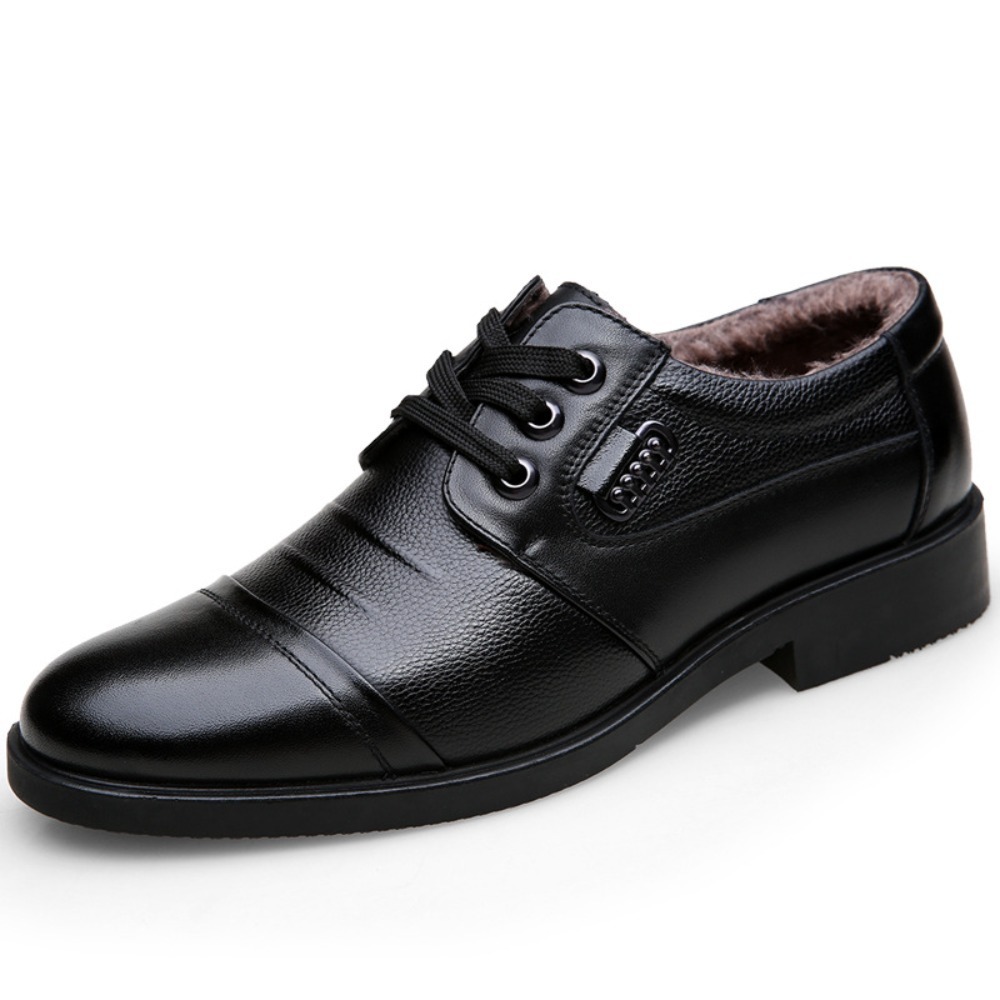 Men'S Shoes Size 42 In Us - Herfst/Winter Herenschoenen van echt leer, warme