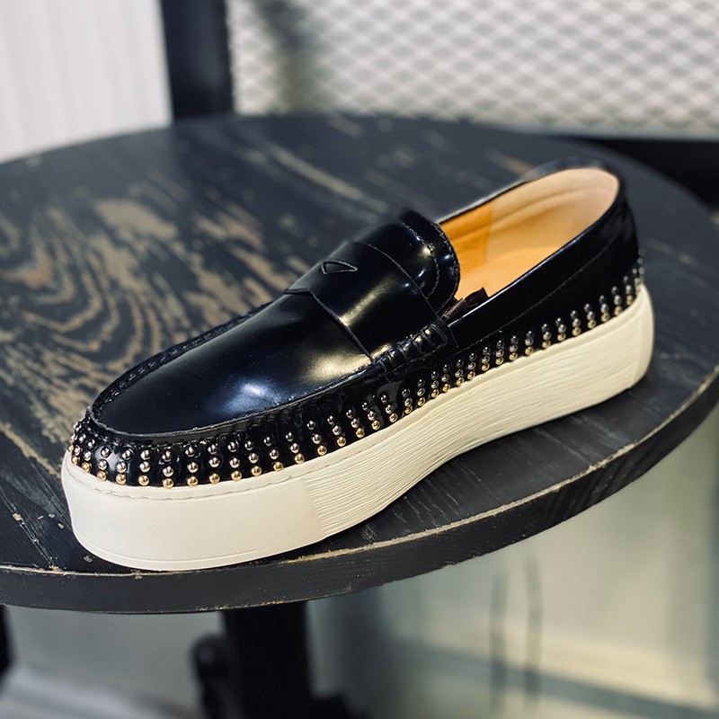 Men'S Shoes Black And White - JINIWU 2026 Herfst Winter Casual Instapschoenen