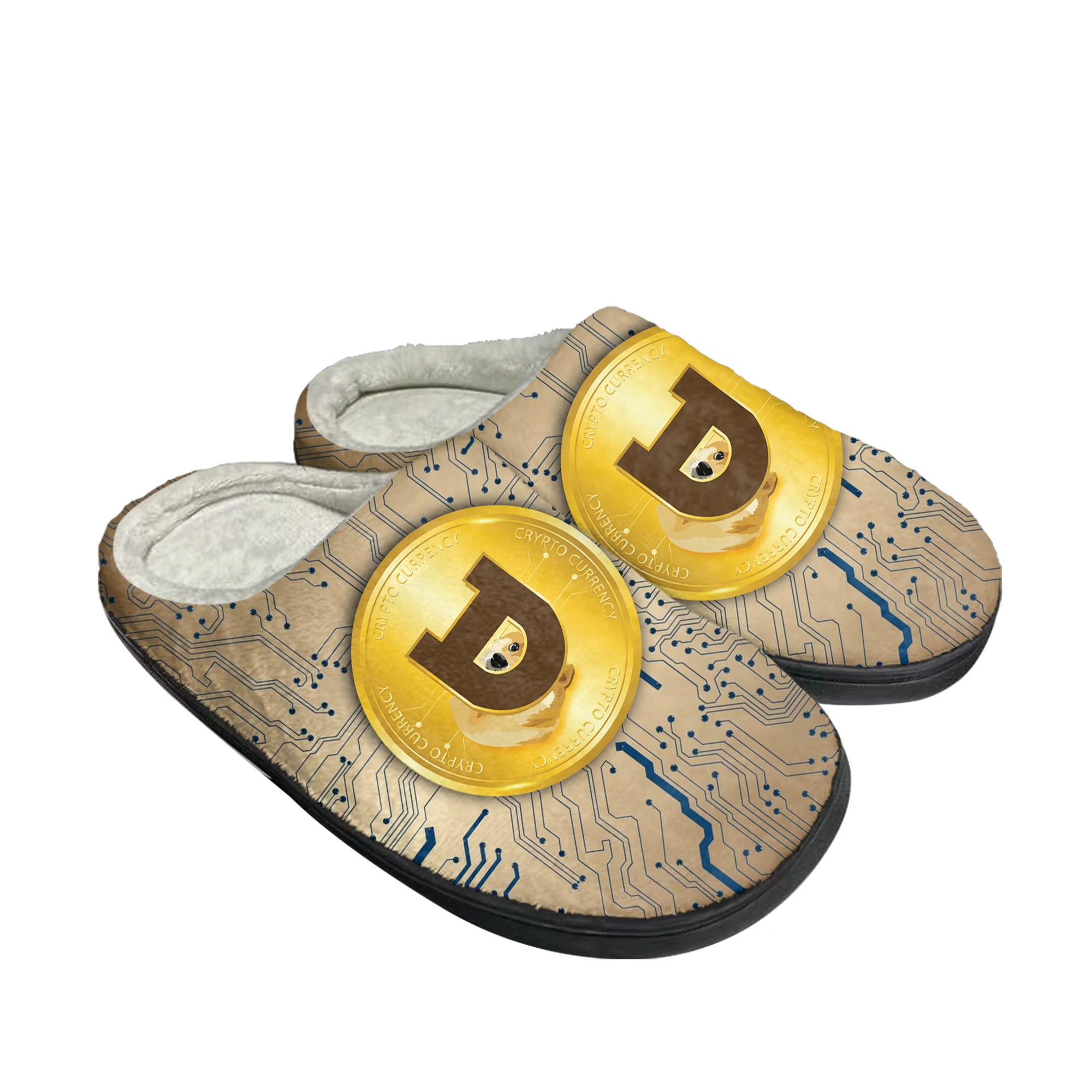 Men Shoes For Winter - Dogecoin Crypto Valuta Dogecoin Home Katoen