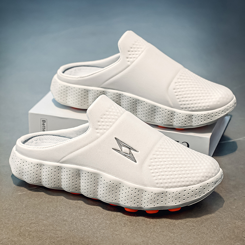 Men'S Shoes Grip - Grote instapschoenen voor heren, dikke zool,