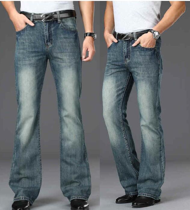 Men Shoes Jeans - Mannen Flared Jeans Losse Mannen Big-Been