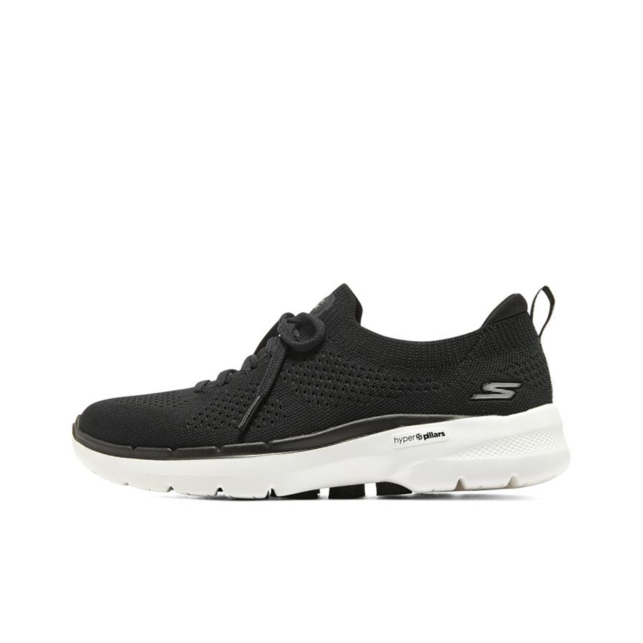 Men'S Shoes Black And White - Skechers Go Walk 6 wandelschoenen, damesmodel,