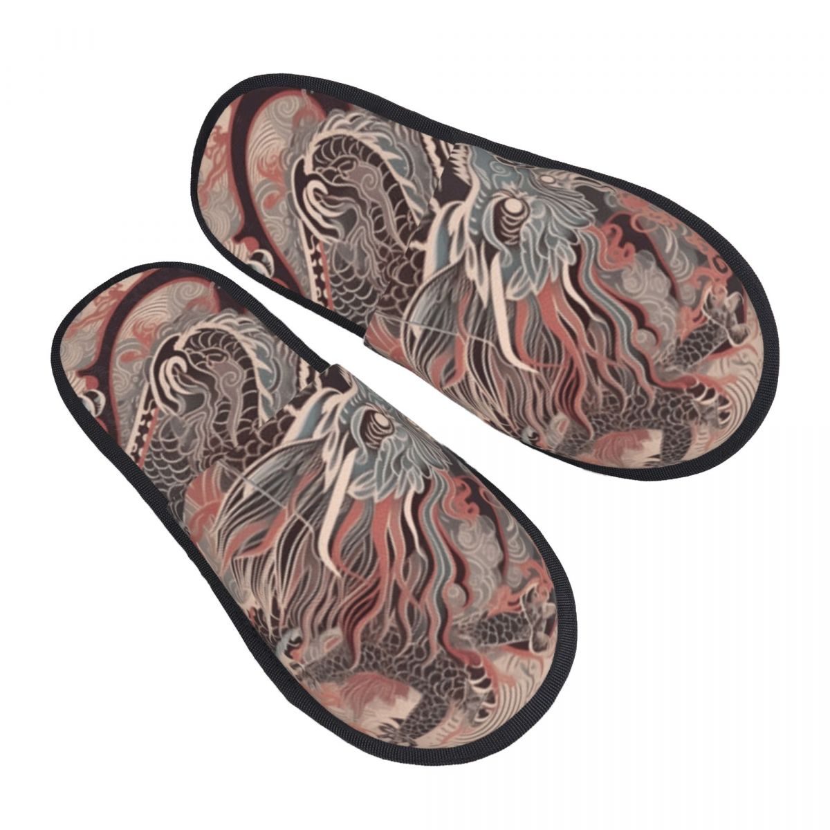 Men Shoes Illustration - Bont pantoffel voor dames heren mode