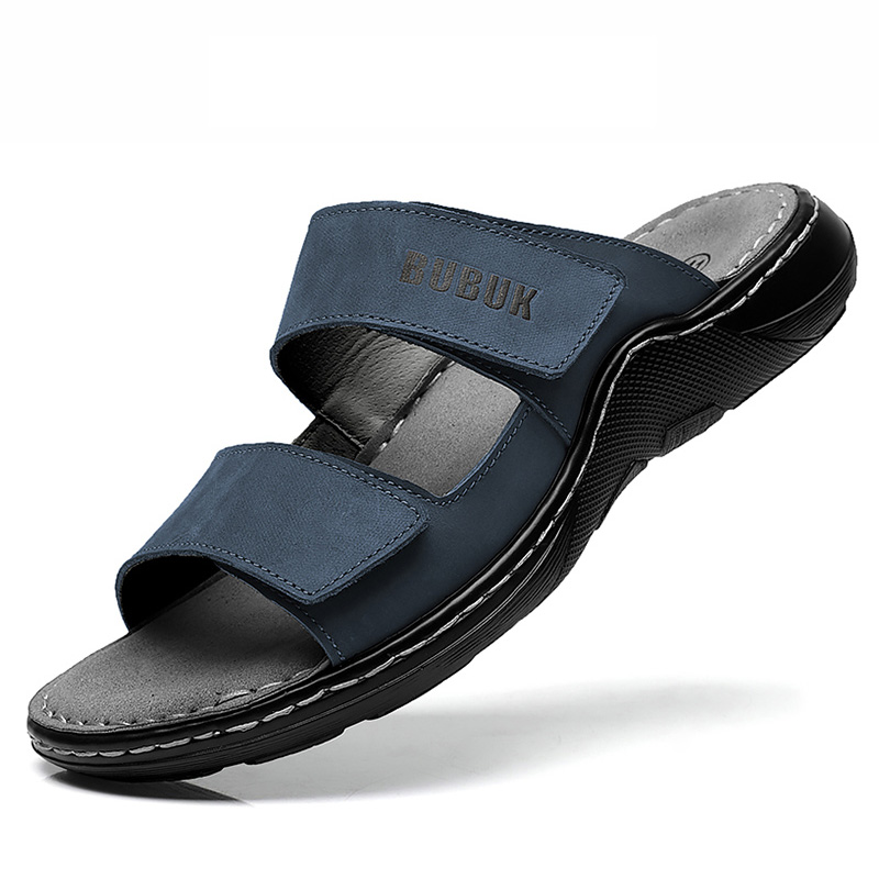 Men'S Shoes Hugo Boss - Eerste laag koeienhuid sportsandalen voor heren,