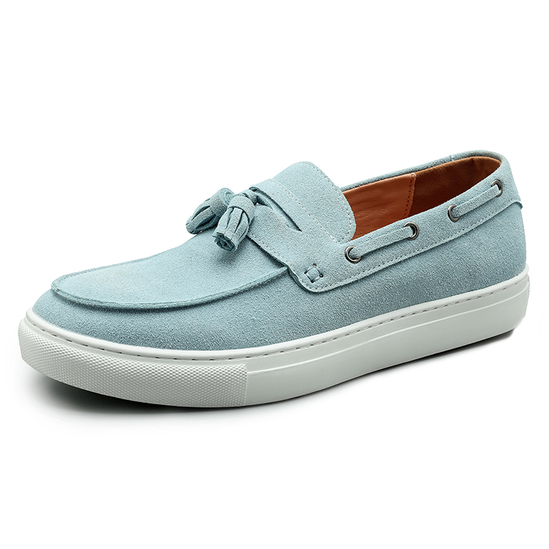 Men'S Shoes Hugo Boss - Klassieke suède lederen loafers voor heren