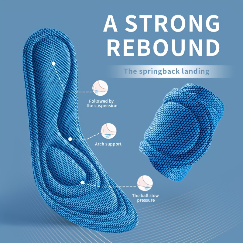Men'S Shoes With Memory Foam - Sportmassage-inlegzooltjes van traagschuim voor schoenen, heren