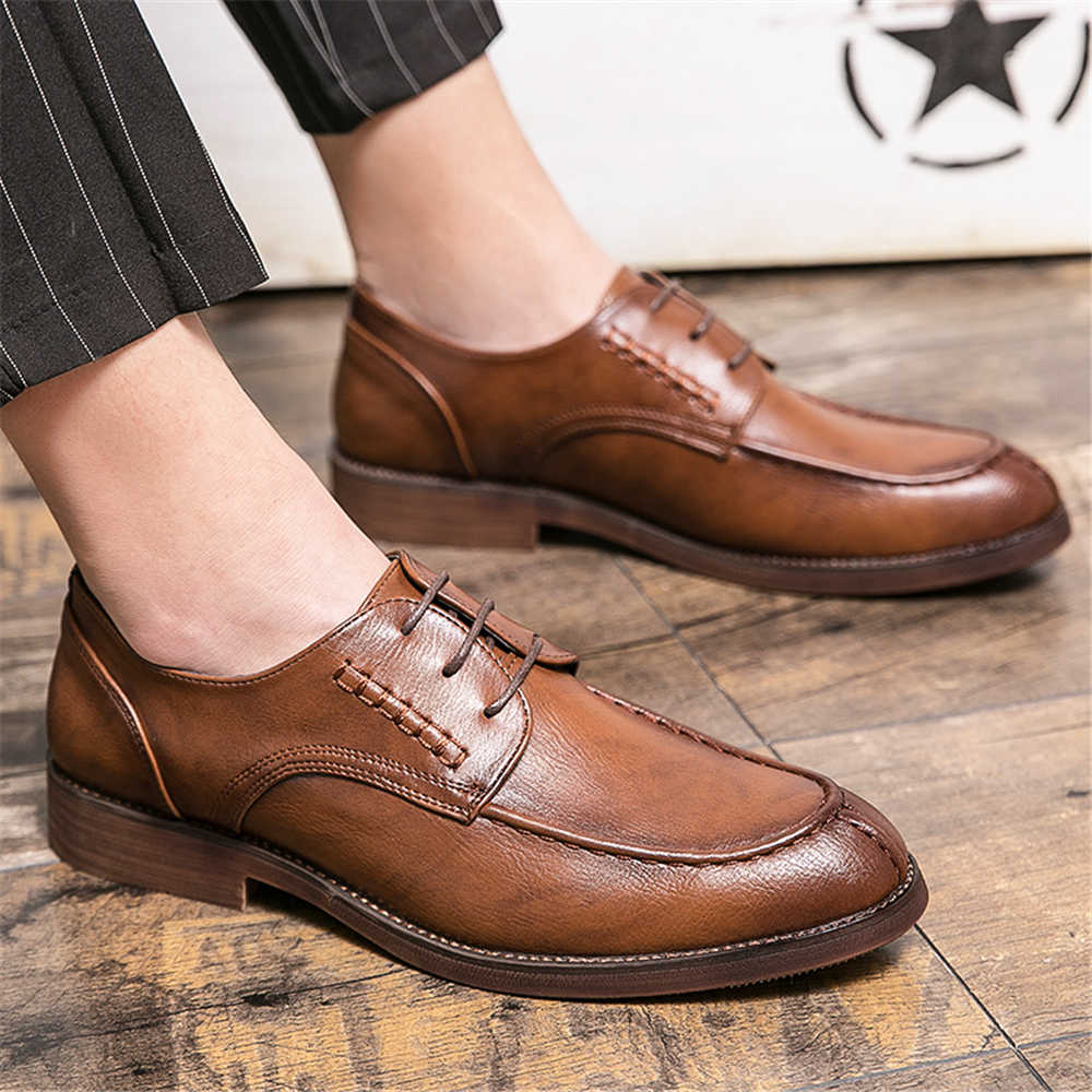 Men Shoes Clearance - Elegante antislip grote maat herenschoenen Casual