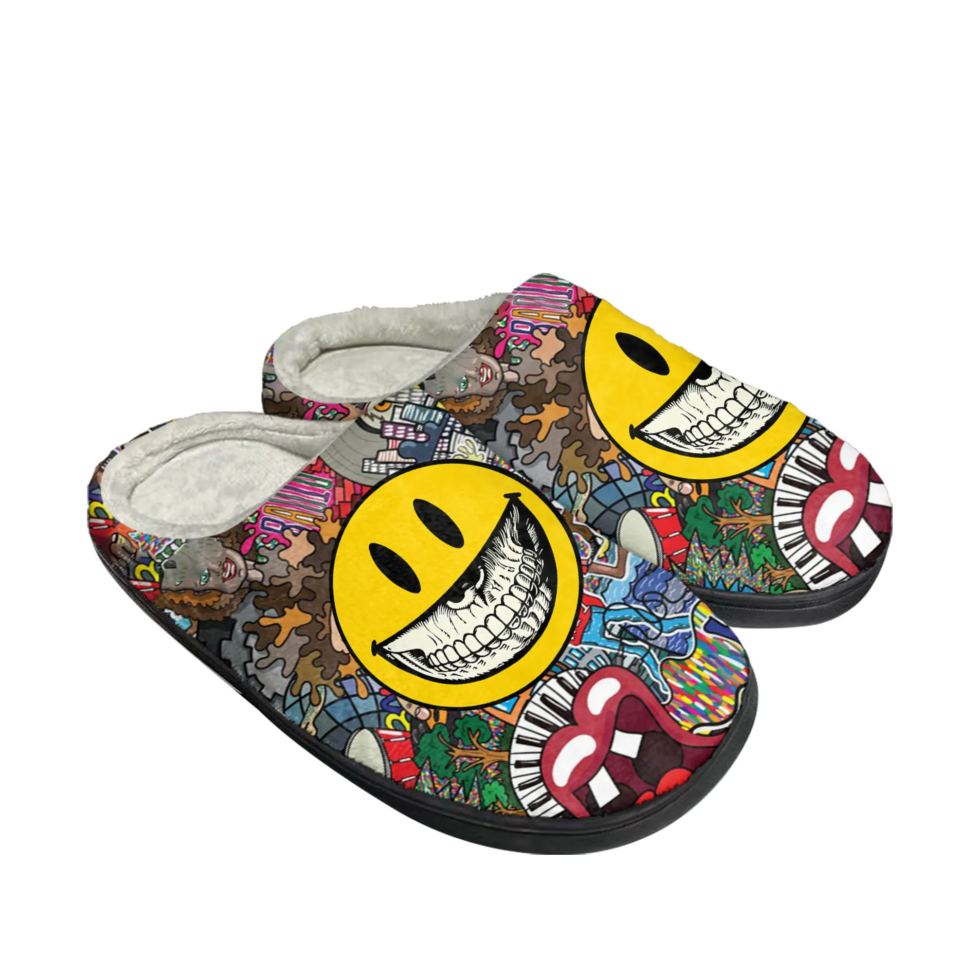 Men'S Shoes Quality - Street Art Graffiti Home Katoen Slippers