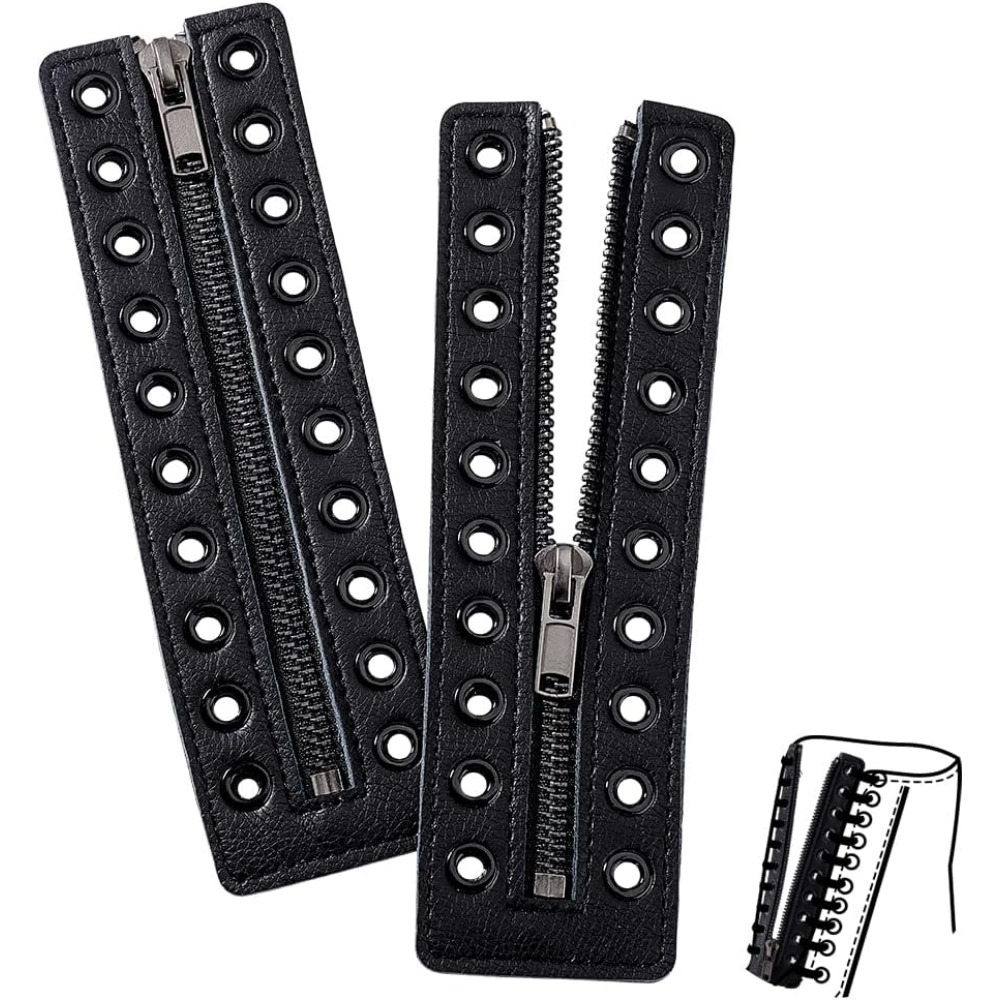 Men Shoes Outlet - Lederen laars rits inzetstukken 6,9x2 inch