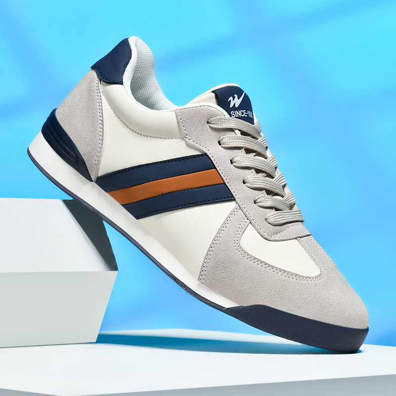 Men'S Shoes Grip - Double Star Herenschoenen, Platte Skate Shoes,