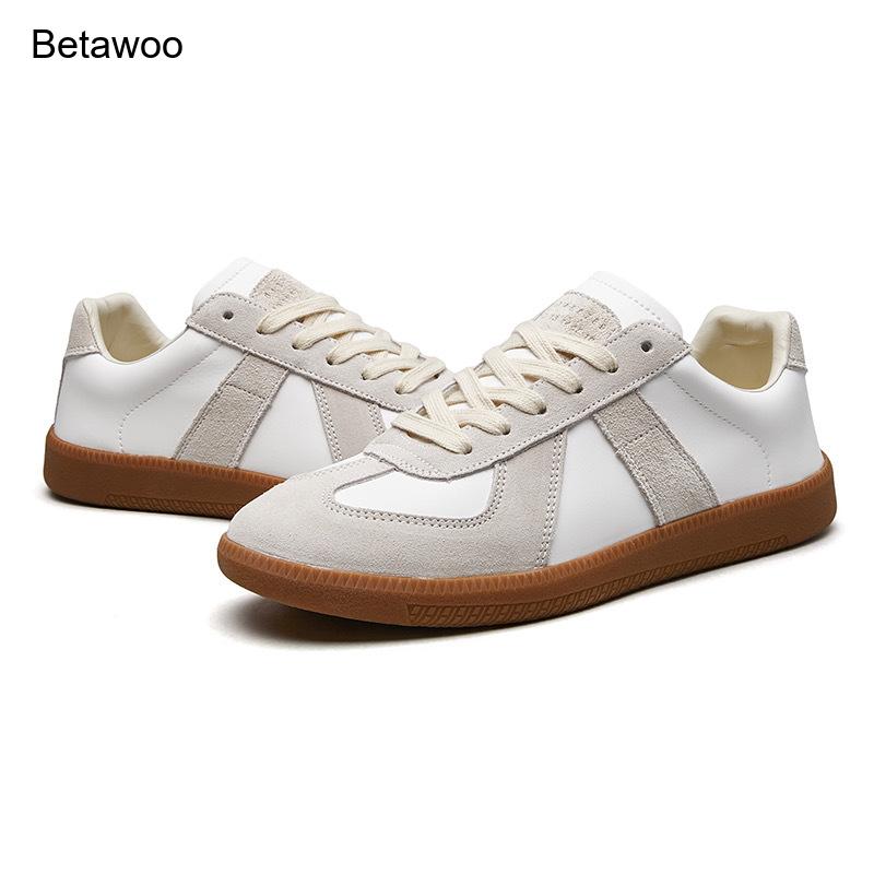 Men'S Shoes Hugo Boss - Heren retro suède leren casual sneakers