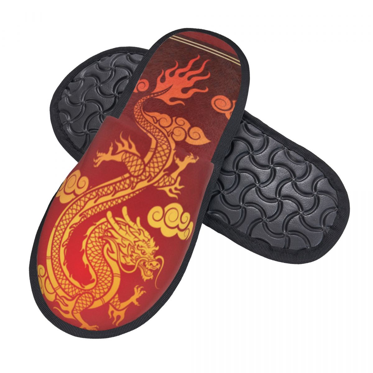 Dragon Illustratie Slipper Voo - Men Shoes Illustration recensie en prijs