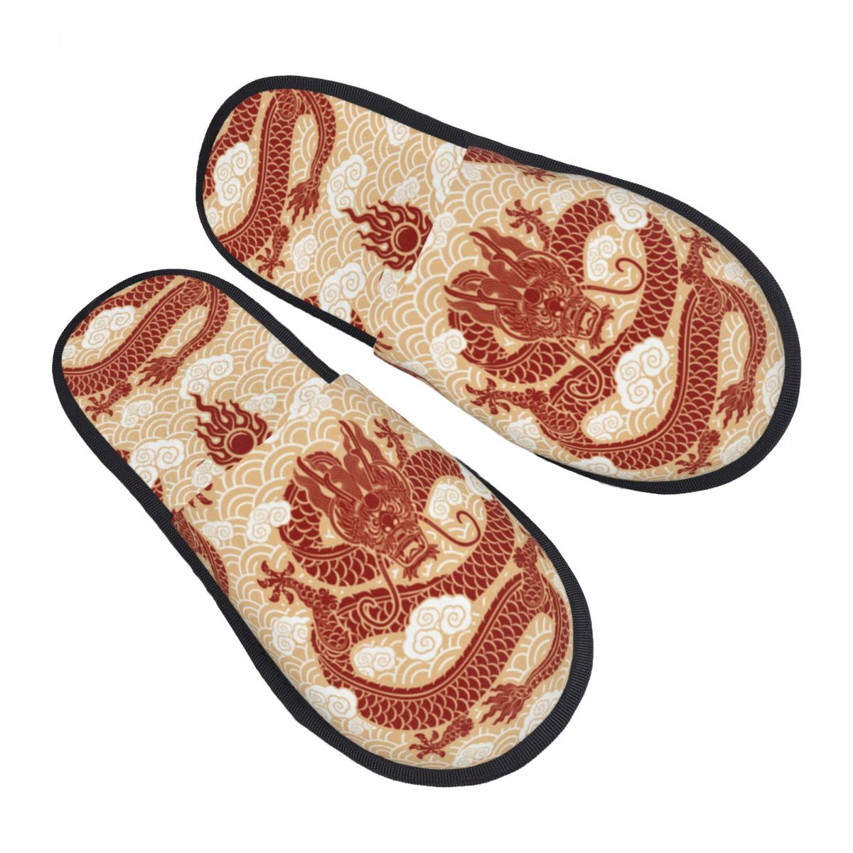 Dragon Illustratie Slipper Voo - Men Shoes Illustration recensie en prijs