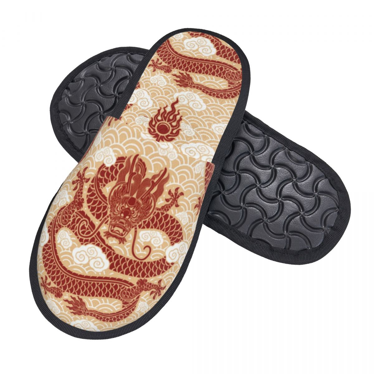 Dragon Illustratie Slipper Voo - Men Shoes Illustration recensie en prijs