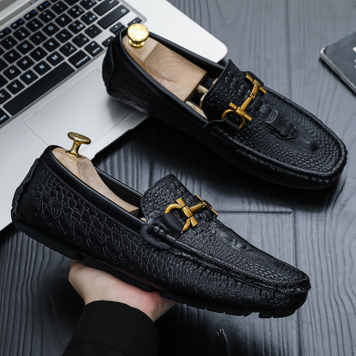 Rijdschoenen voor heren Bruin  - Men Shoes Boss recensie en prijs