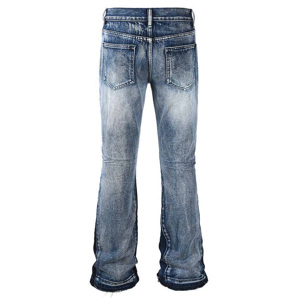 Heren gespleten bootcut denim  - Men Shoes Jeans recensie en prijs