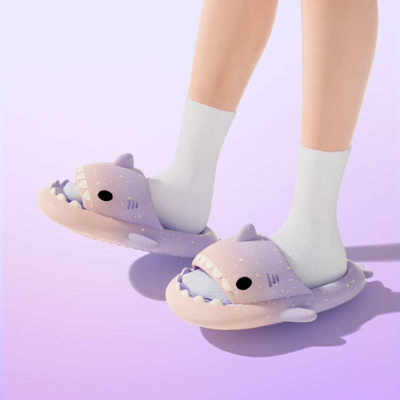 Leuke Cartoon Haai Slippers Vo - Men'S Shoes With Platform recensie en prijs