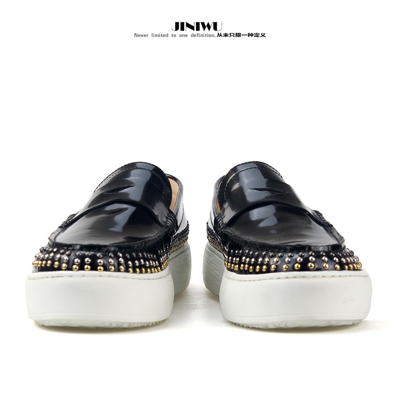 JINIWU 2026 Herfst Winter Casu - Men'S Shoes Black And White recensie en prijs