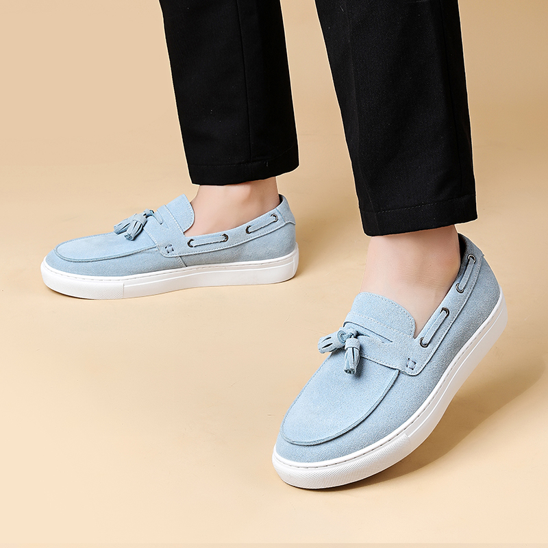 Klassieke suède lederen loafer - Men'S Shoes Hugo Boss recensie en prijs
