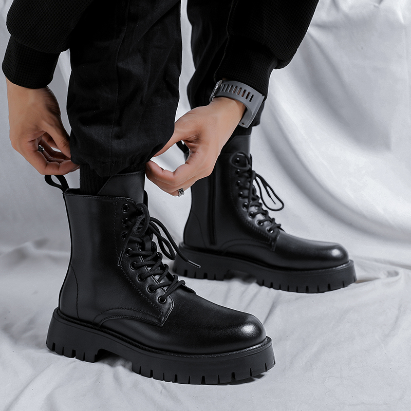 Heren Luxe Mode Echt Lederen L - Men'S Shoes Black And White recensie en prijs