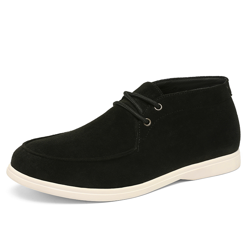 Klassieke suède chukka-laarzen - Men'S Shoes Black And White recensie en prijs