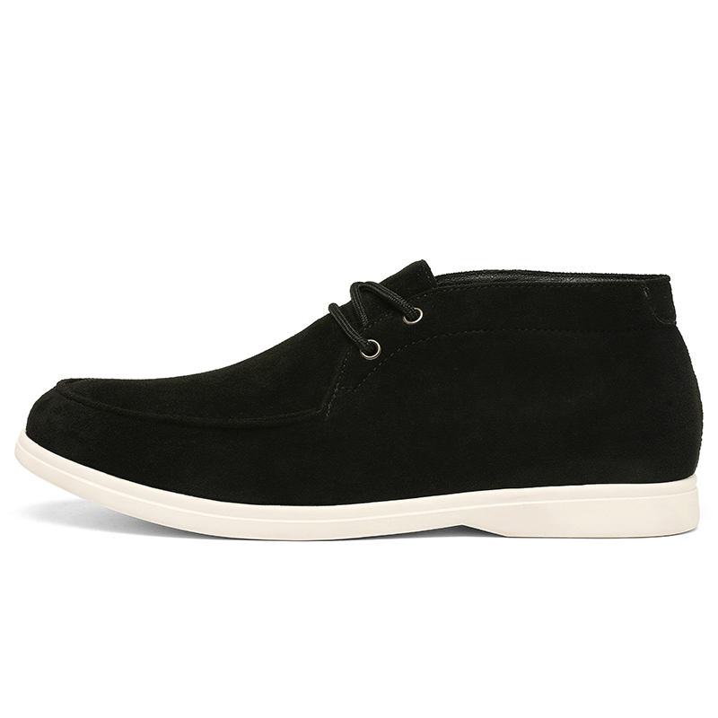 Klassieke suède chukka-laarzen - Men'S Shoes Black And White recensie en prijs