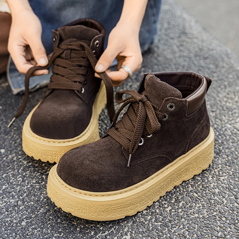Heren hoge kwaliteit suède paa - Men Shoes Boots recensie en prijs