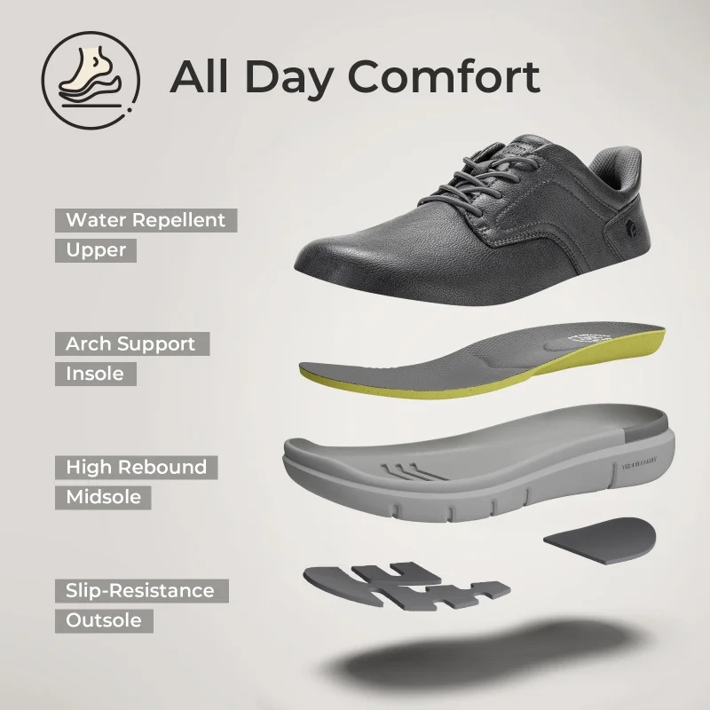 FitVille Heren Brede Leren Ins - Men Shoes Boss recensie en prijs