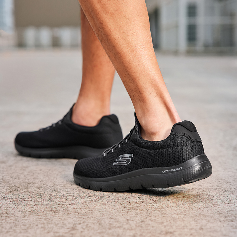 Skechers Heren 52811‑BBK Summi - Men'S Shoes With Memory Foam recensie en prijs