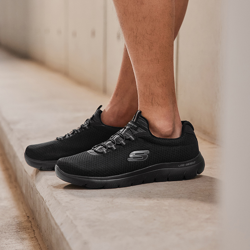 Skechers Heren 52811‑BBK Summi - Men'S Shoes With Memory Foam recensie en prijs