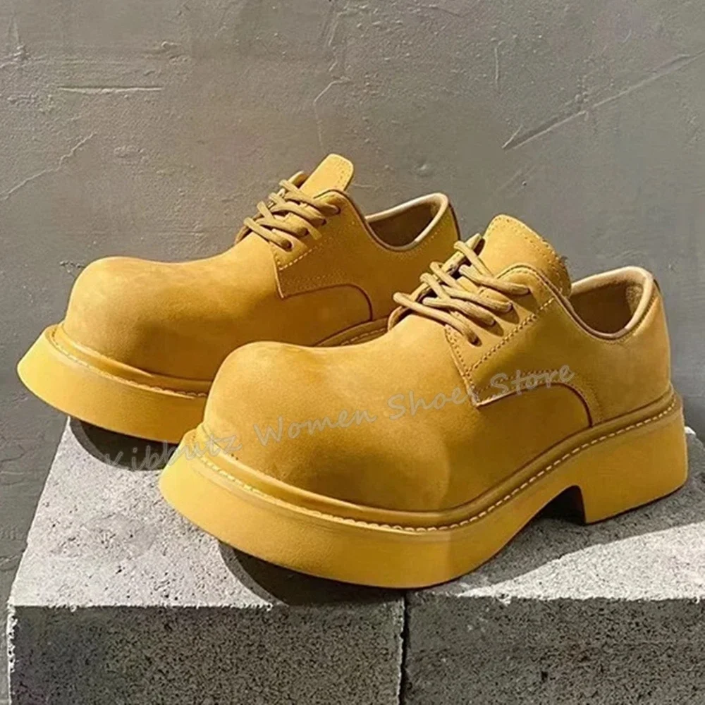 Big Head Pumps Lace-Up Chunky  - Men Shoes Boots recensie en prijs