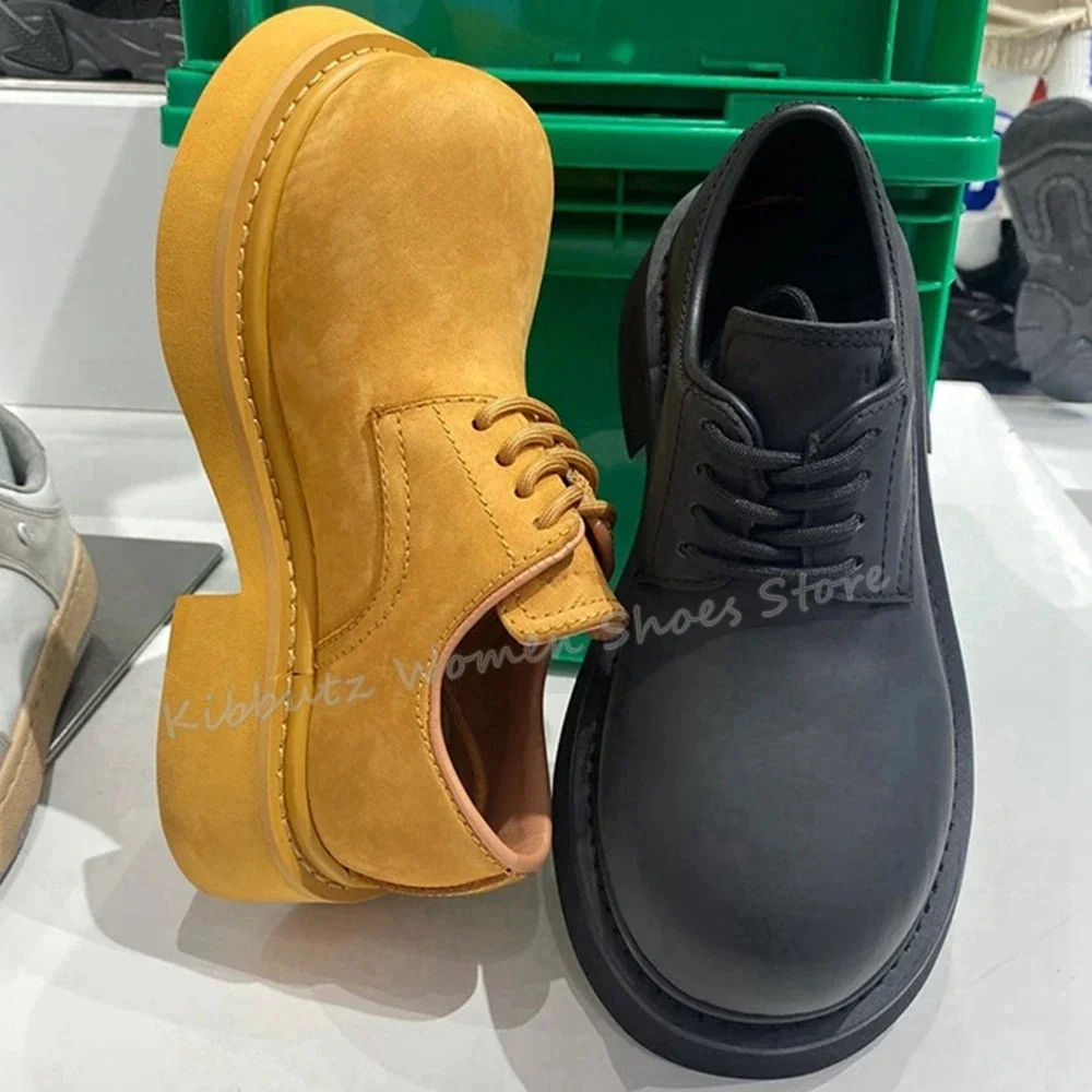 Big Head Pumps Lace-Up Chunky  - Men Shoes Boots recensie en prijs